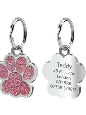 Cat and dog Name tag 