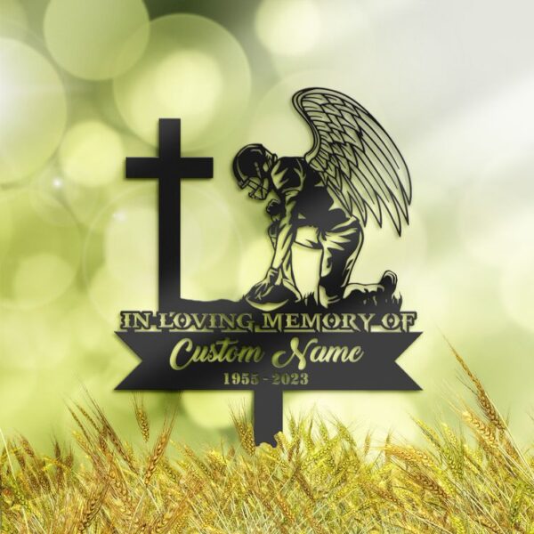 Cross memorial custom name