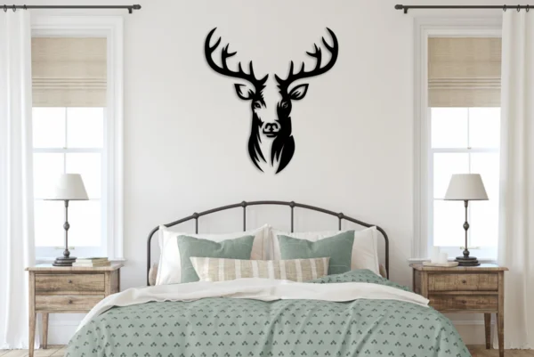 Wall deer art