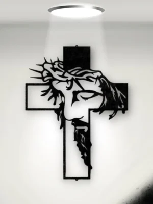 Modern Jesus Face wall art